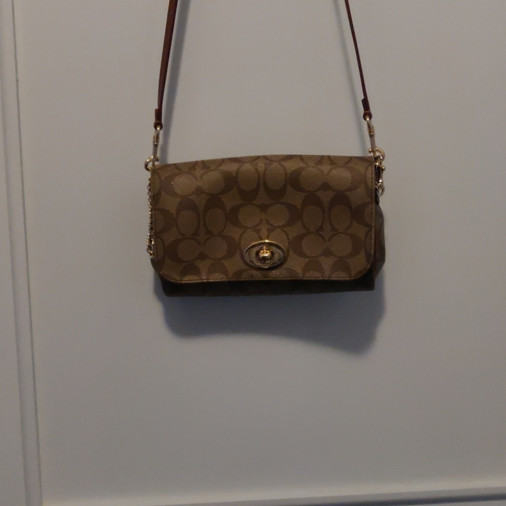 Authentic Coach clutch purse